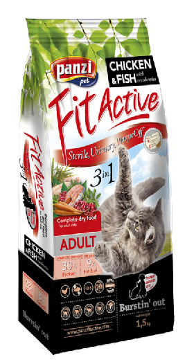 FitActive 3in1 ADULT CAT 1,5kg, 300g