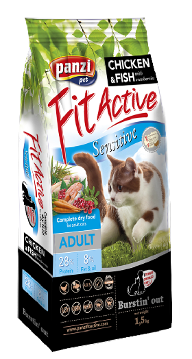 FitActive Sensitive ADULT CAT 1,5kg