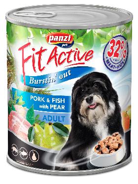 FitActive ADULT DOG Pork&Fish with Pear