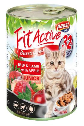 FitActive CAT JUNIOR Beef&Lamb 415g